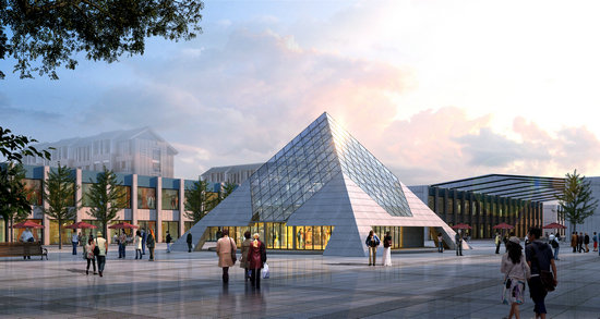 汝州金字塔网架