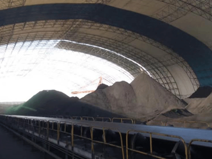 汝州煤棚料仓网架